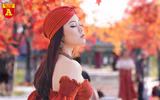 Con đường ngập tràn phong lá đỏ đẹp như phim Hàn Quốc ở Hà Nội